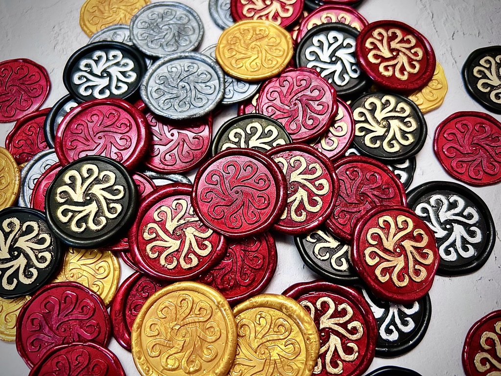 荘園からの手紙 シーリングスタンプ