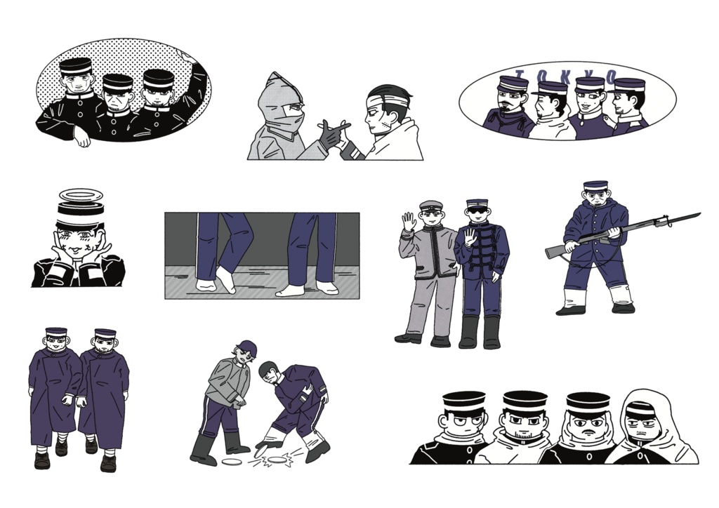 7th Division STICKER PACK 2