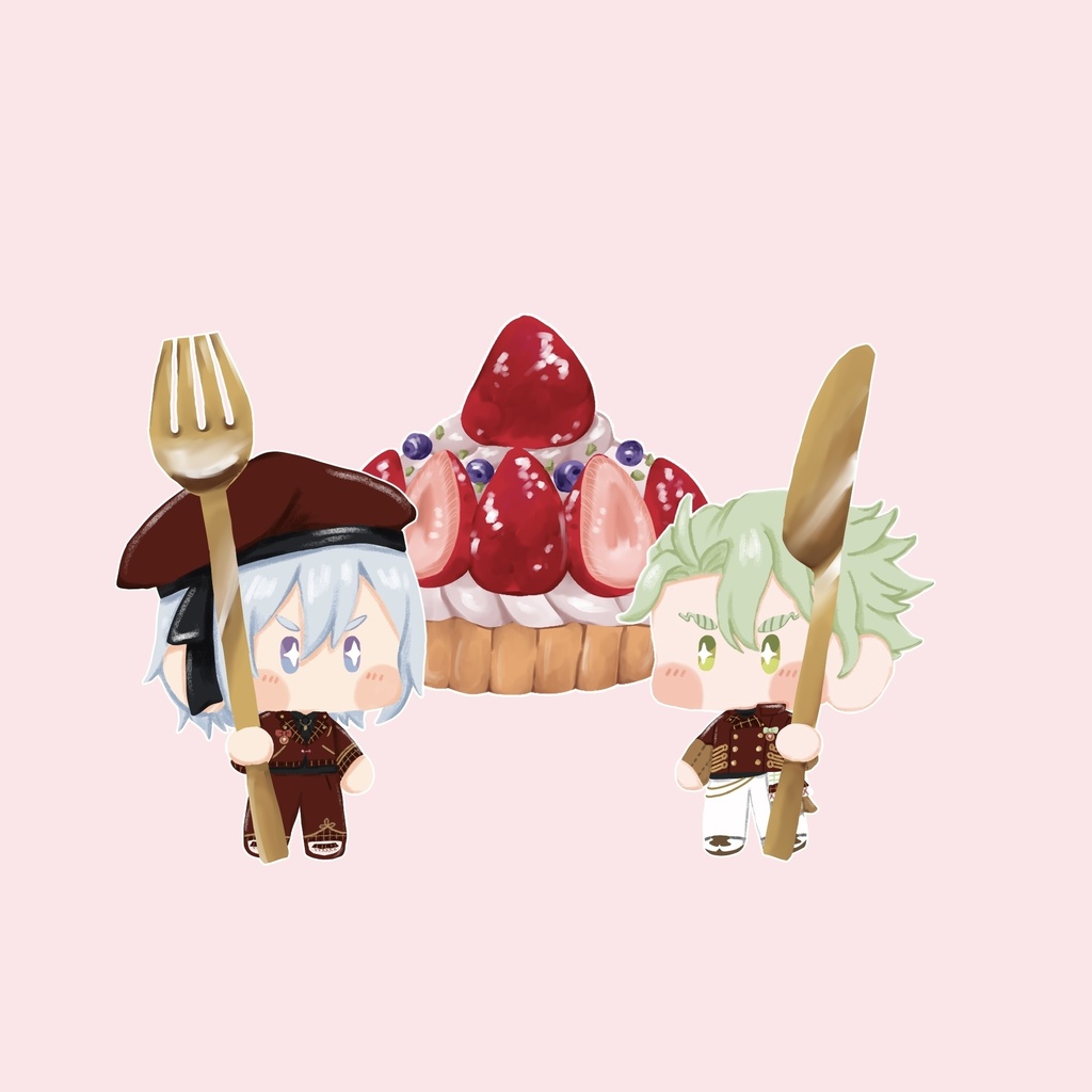 ぱくぱく、もぐもぐ
