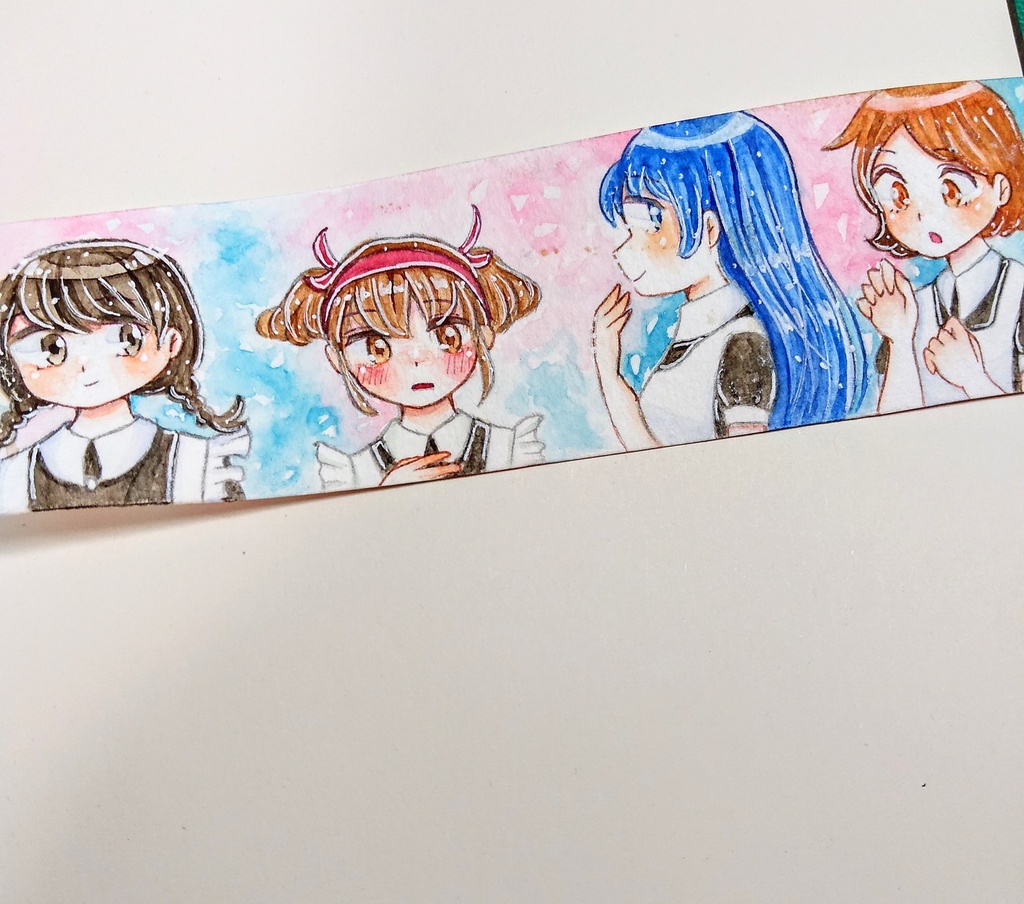 ミニ原画　メイド