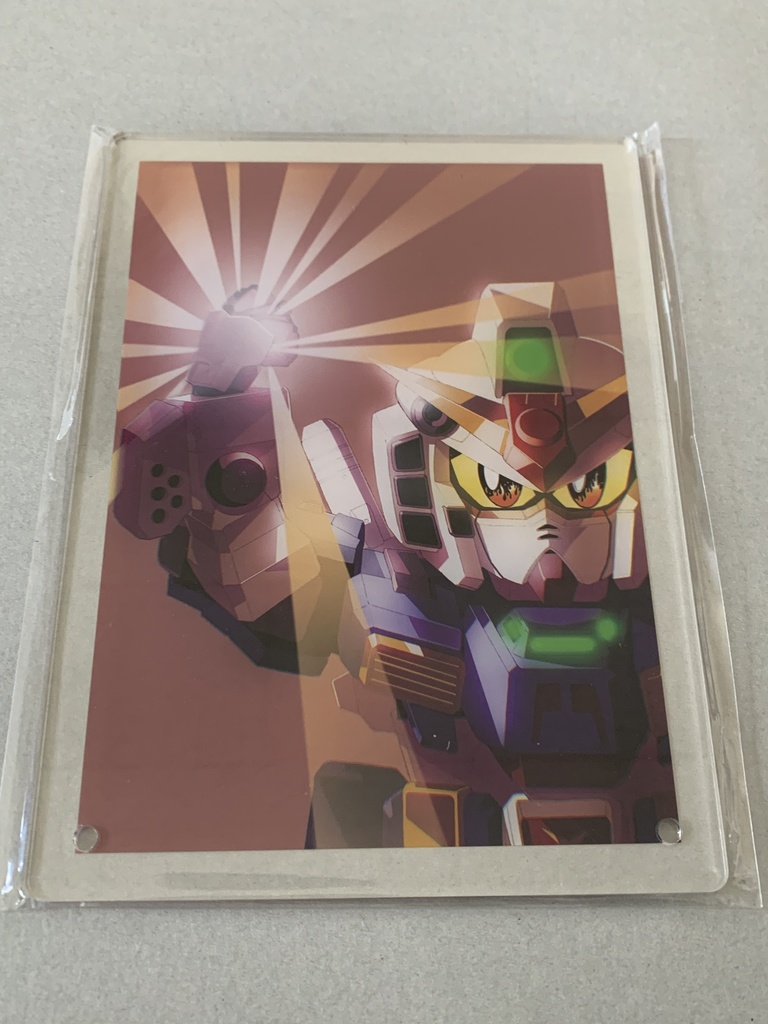 SDガンダムフォース アクリルパネル（キャプテンガンダムver.）
