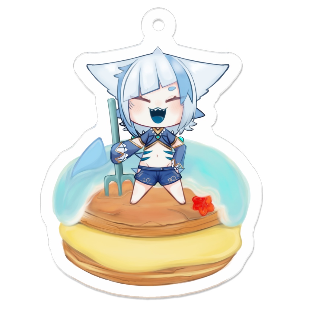 【2個限定】復刻　にゃめざめ誕生日アクキー