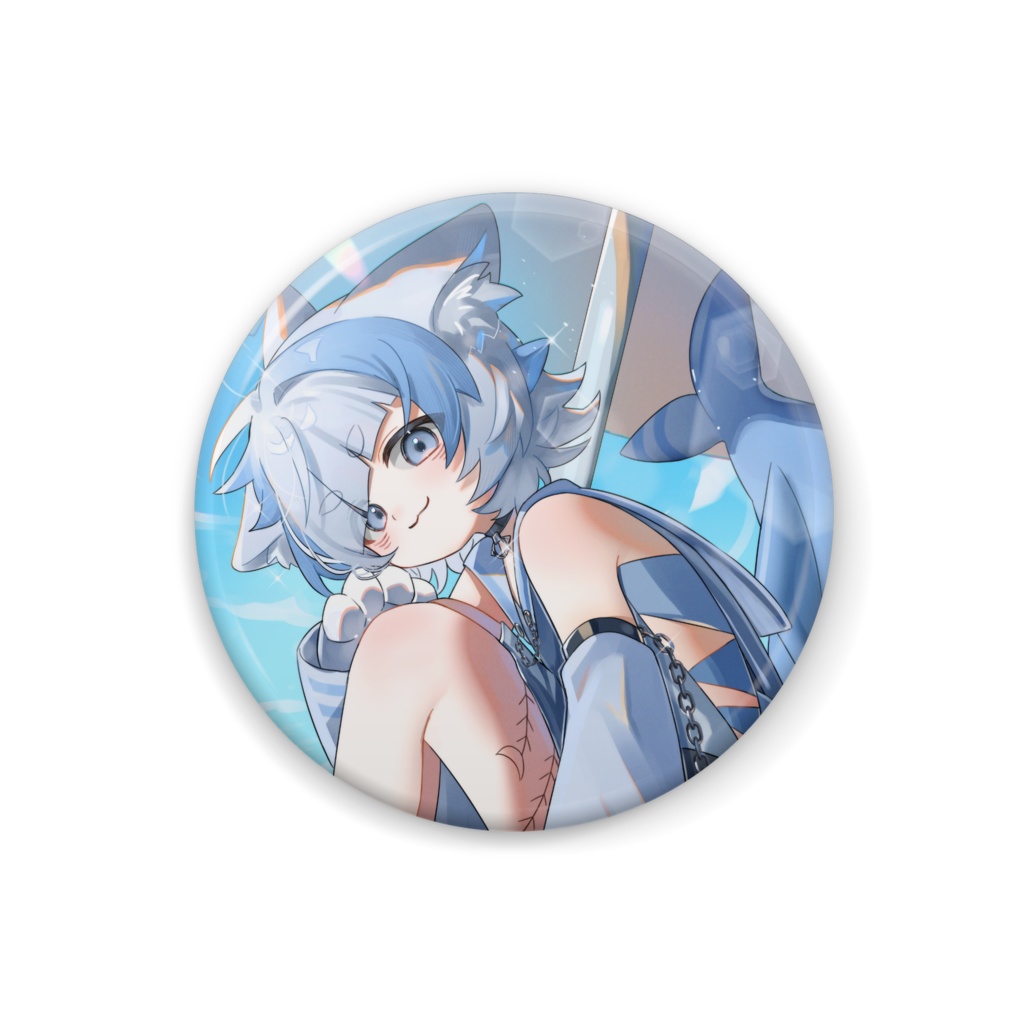 【期間限定】4周年缶バッチ（i：海野うに様）【12月5日まで】