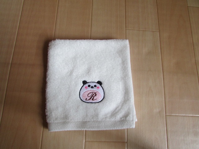 刺繍ネーム入り今治ハンドタオル