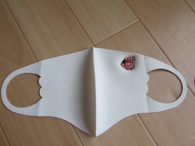 子供用刺繍マスク
