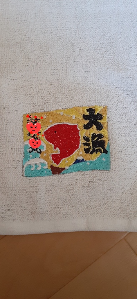 オリジナル刺繍タオル(泉州タオル)