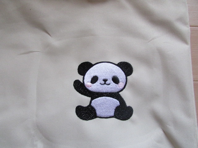 刺繍トートバック