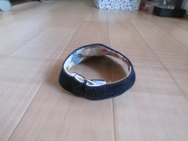 お名前の刺繍入りうさぎバンダナ【赤ちゃんうさぎ用】