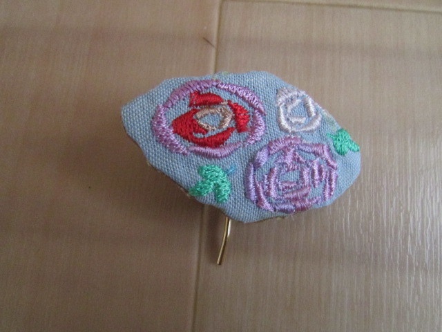 刺繍ポニーフック