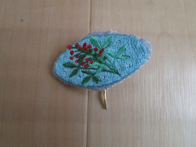 刺繍ポニーフック