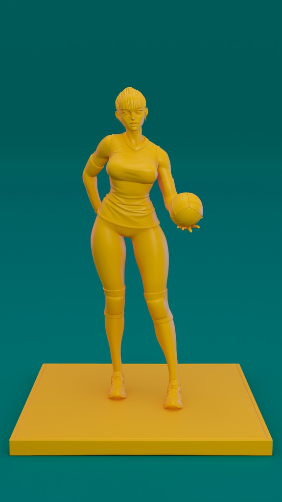 女子バレーボール選手 VOLLEYBALL_VB-SET