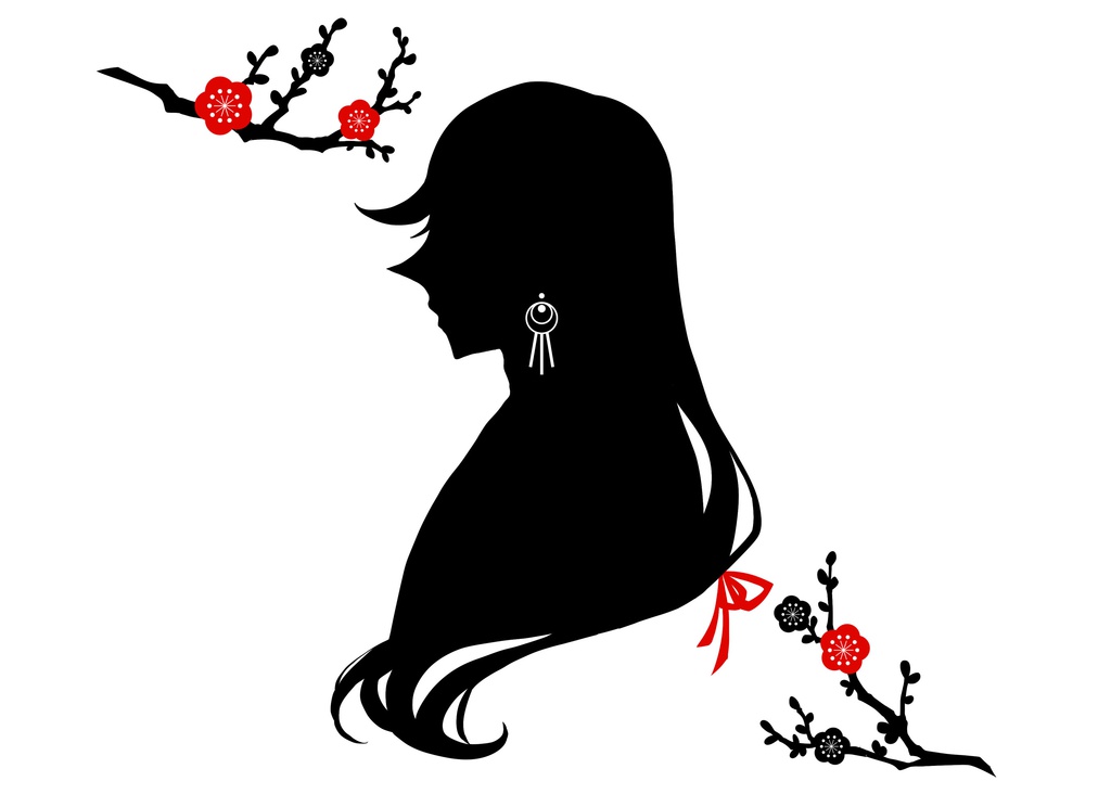 和泉守兼定イメージ影絵風トートバッグ