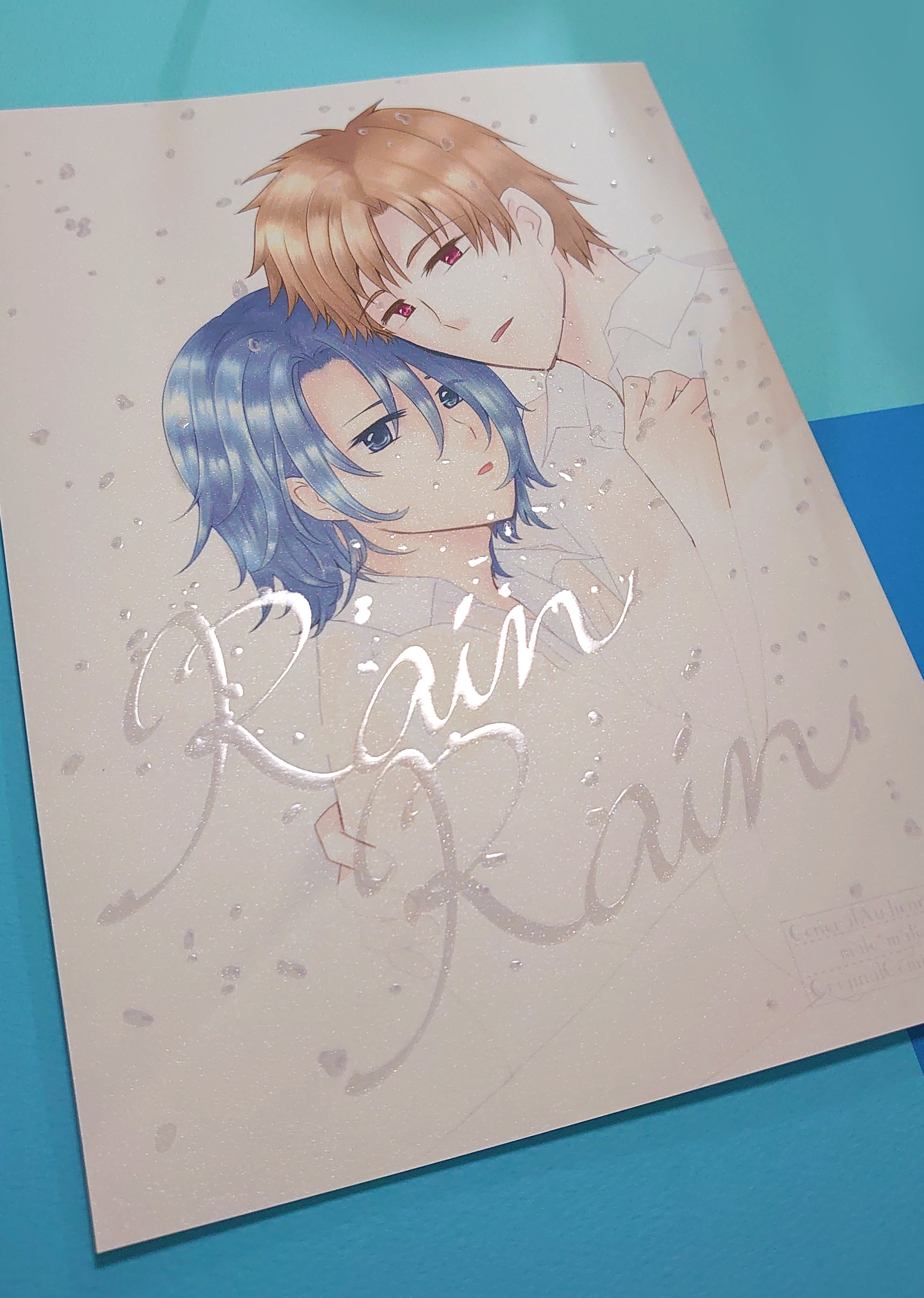 【創作BL漫画】Rain Rain - 焼きたてさくさくメロンパン - BOOTH