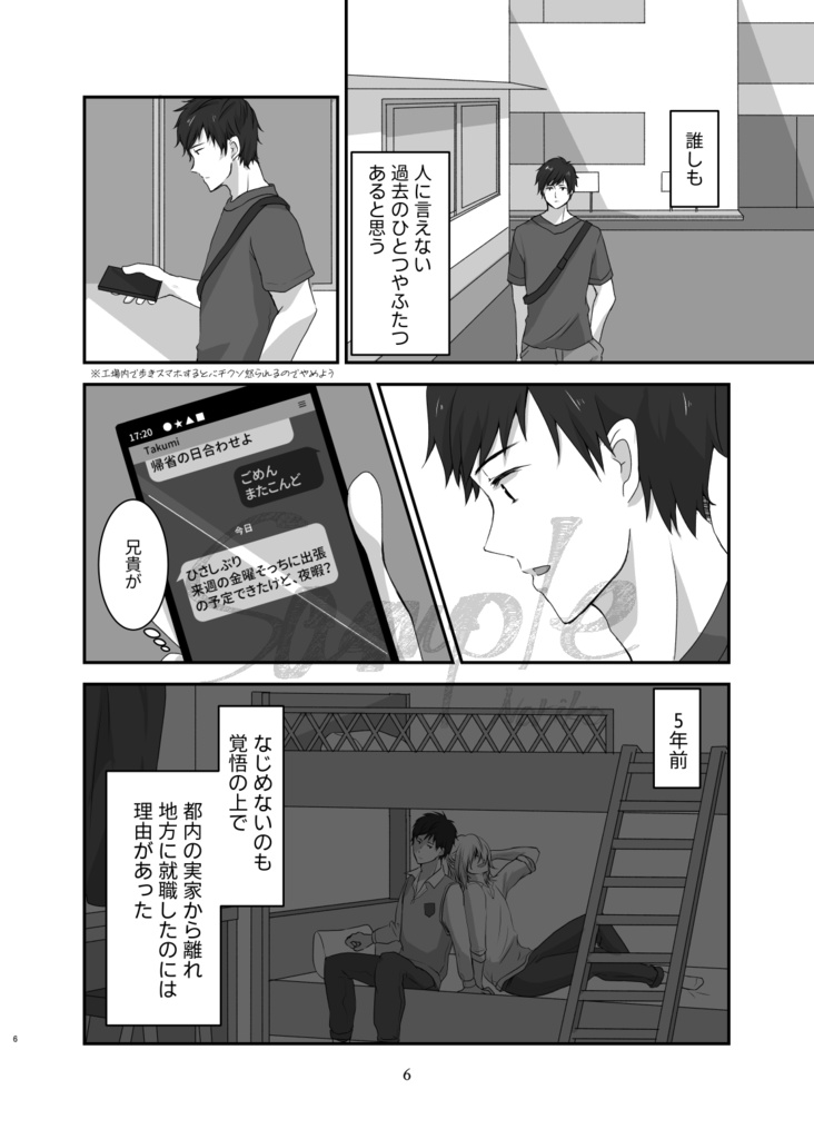 【創作BL漫画】ノーフューチャードリーム