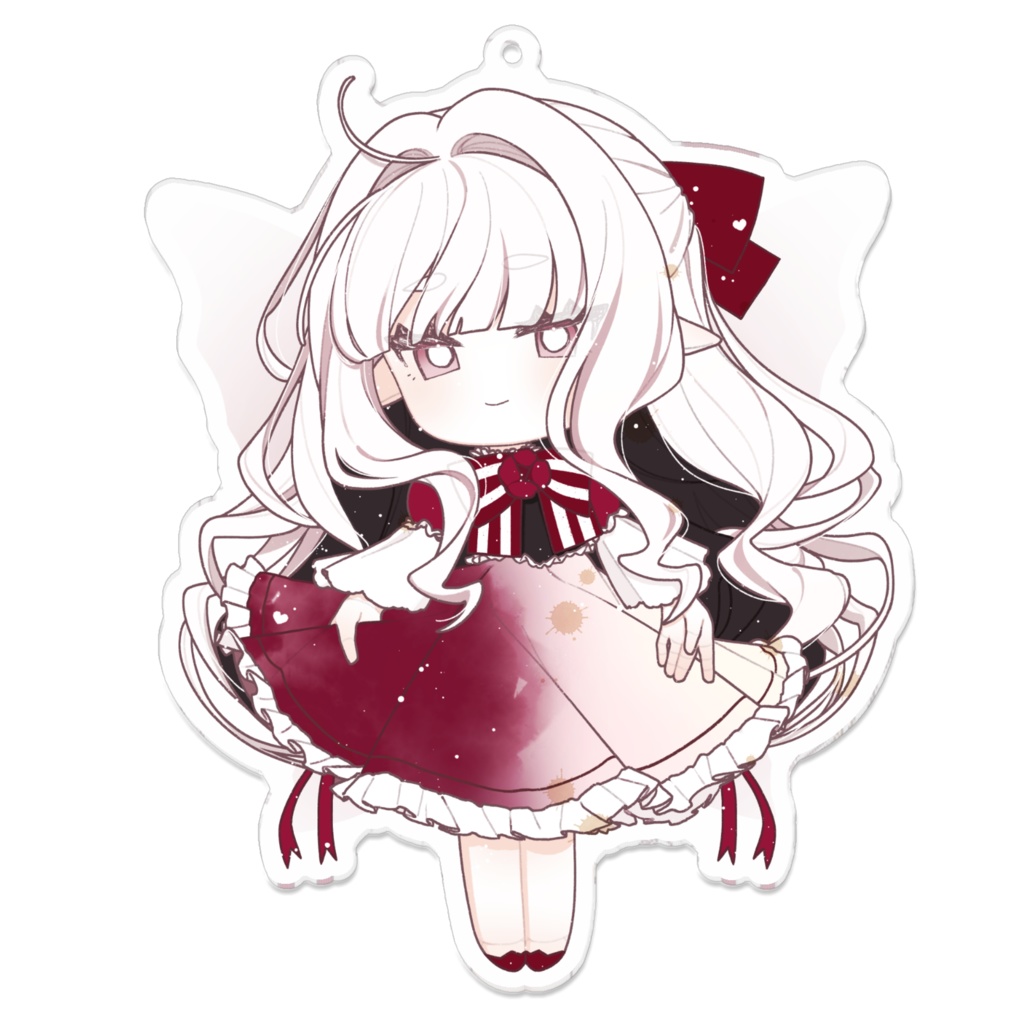 をこじのいちごドールアクリルキーホルダー