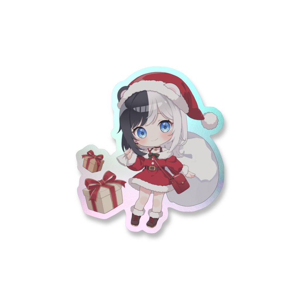 まぴサンタステッカー