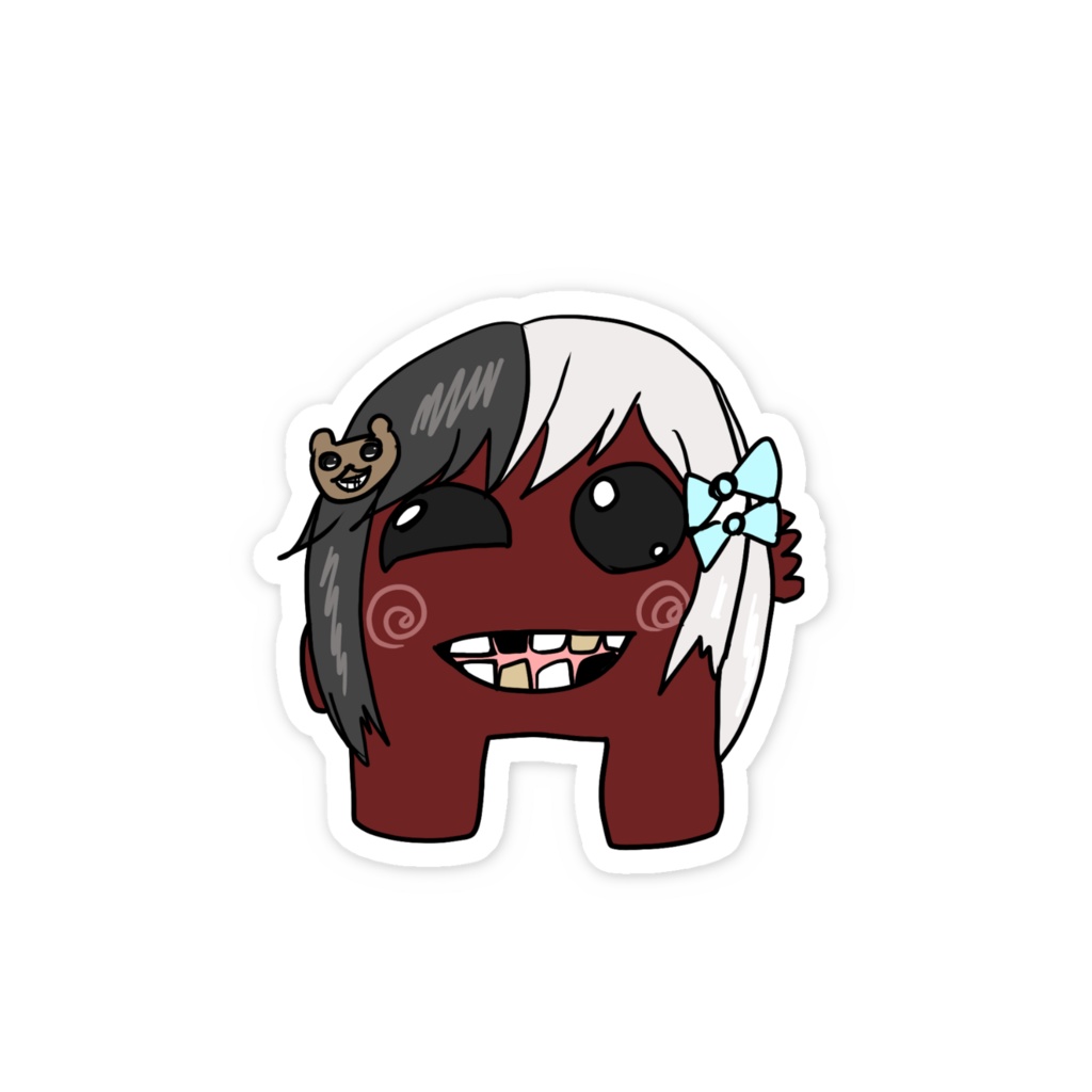 まぴやめてねステッカー