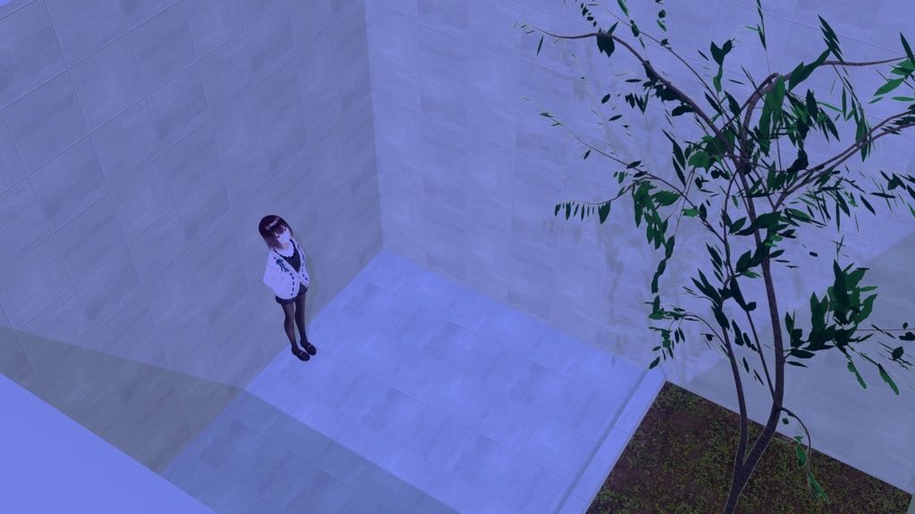 【Free】VPic・VRMポージング対応 「Atrium」