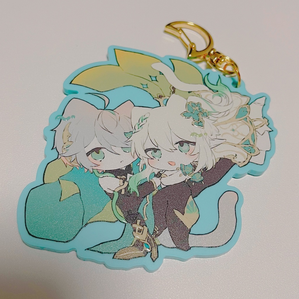 ゼンとナヒちゃまアクキ〜
