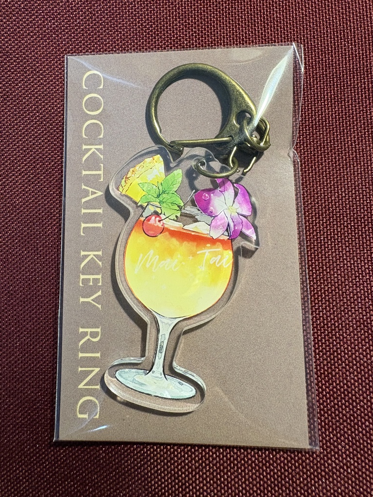 カクテルキーリング（マイタイ）