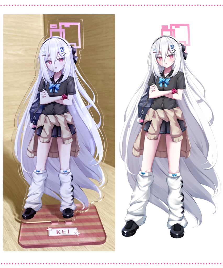 〔受注受付中〕ケイ(ギャル制服)アクリルスタンド【9月下旬発送予定】