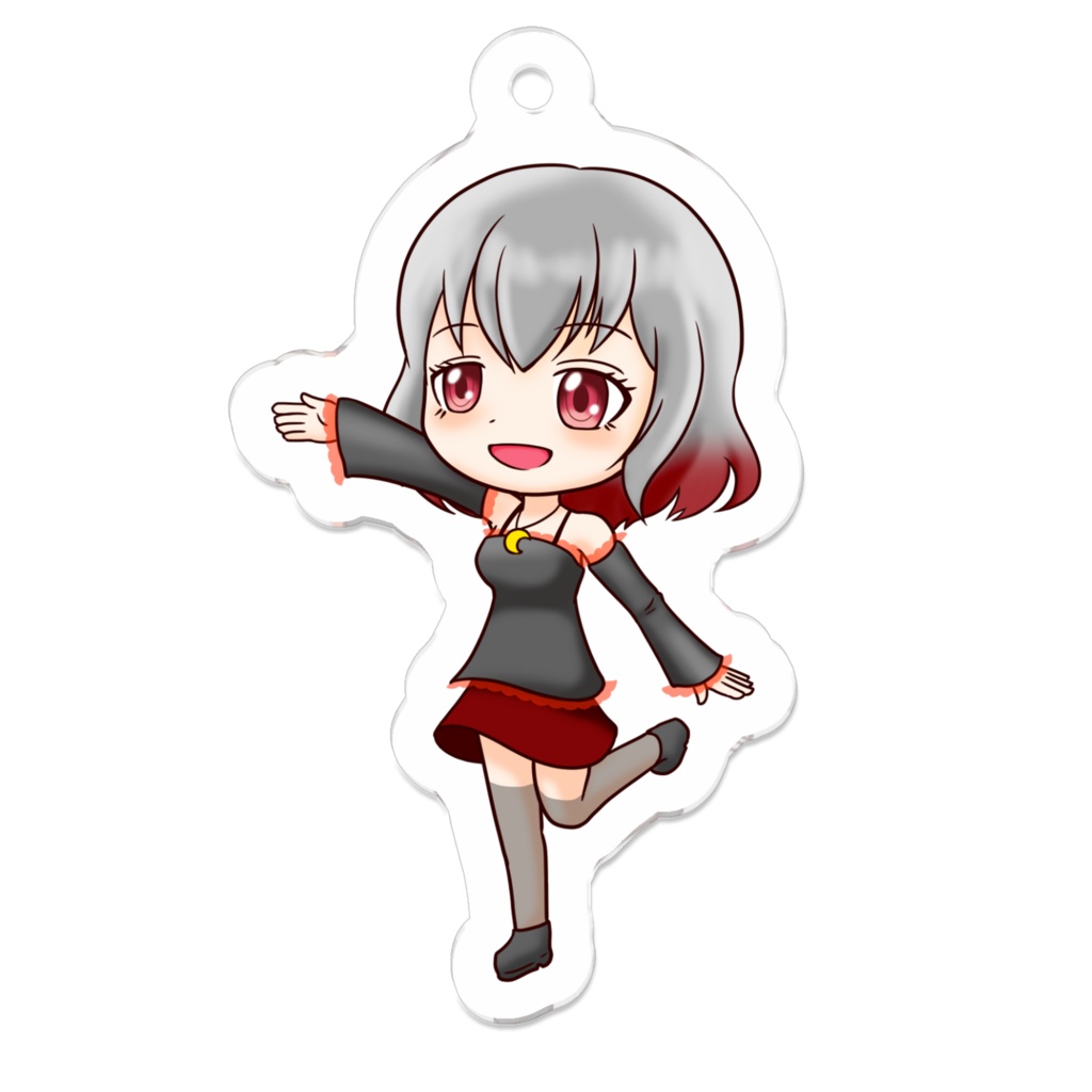 月羅☪️ アクリルキーホルダー Live2Dver.