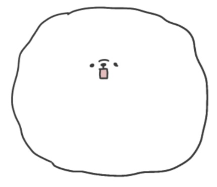 いぬフレークシール