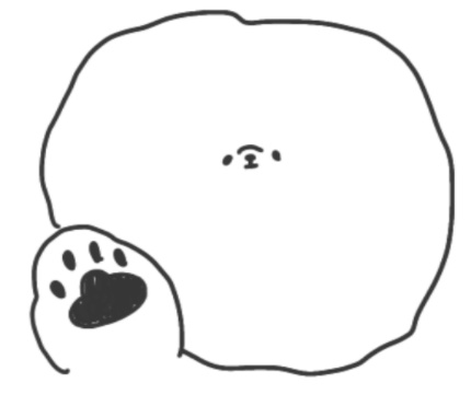 いぬフレークシール