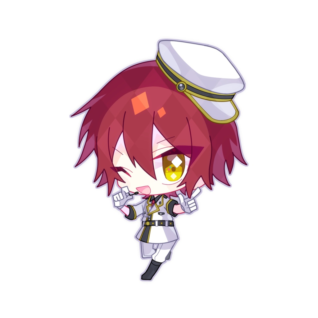 炎矢アツシ　アクリルキーホルダー