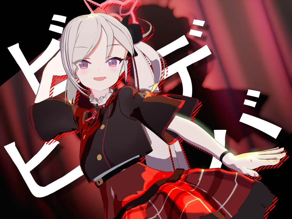 3D-浅黄ムツキ(.pmx)