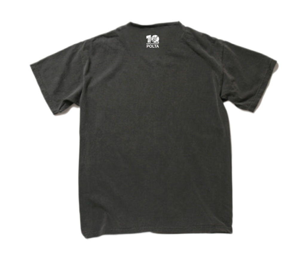 POLTA 10th Tシャツ 〜復刻版デザイン〜 ペッパー(黒)