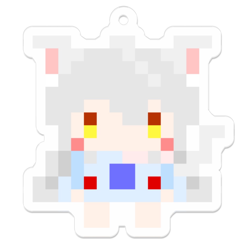 ドットアクリルキーホルダー アイ