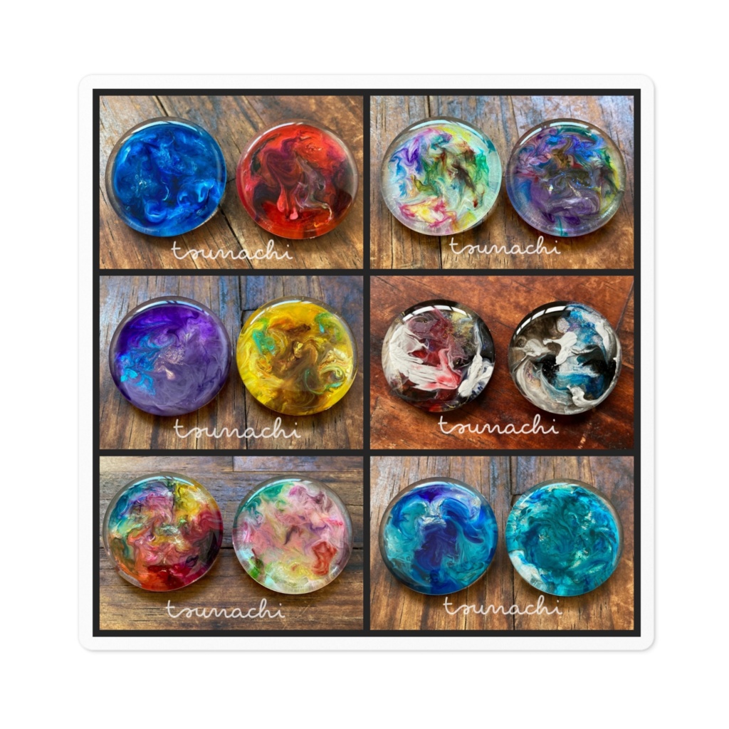 色あそびステッカー ３