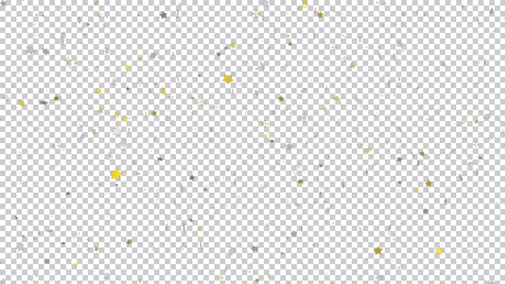 クリスマス向け動画素材(透明素材 / 6点)(横長バージョン)