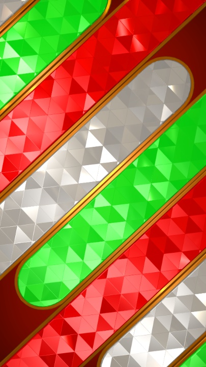 クリスマス向け動画素材(透明素材 / 6点)(縦長バージョン)