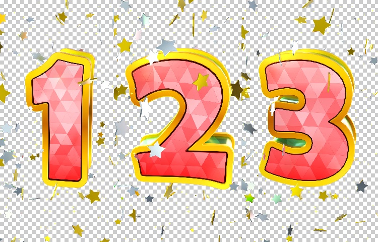 クリスマス向け動画素材(透明素材 / 6点)(縦長バージョン)