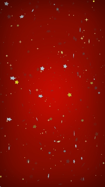 クリスマス向け動画素材(透明素材 / 6点)(縦長バージョン)