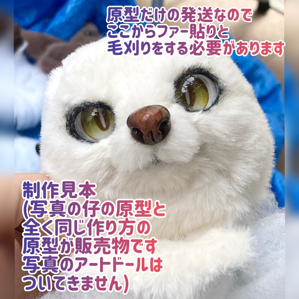 【全12種】アートドールヘッド原型