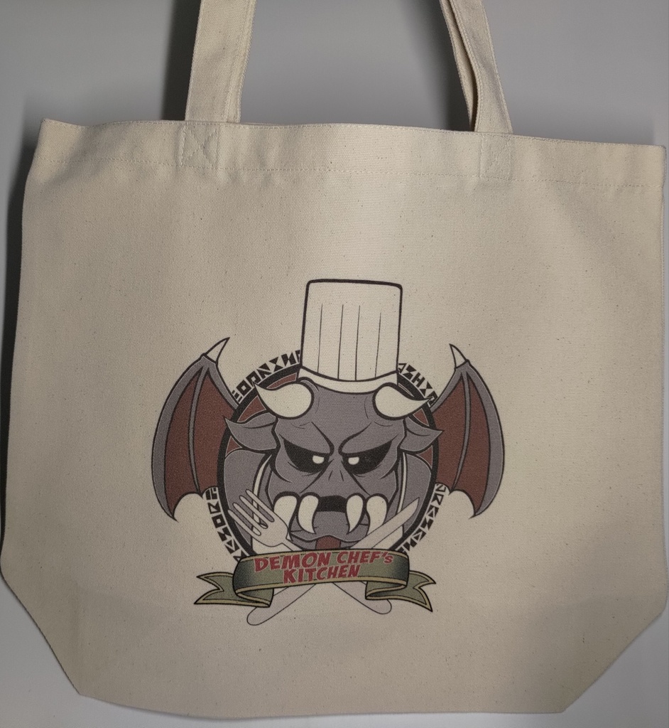 【千年戦争アイギス】デーモンシェフキッチントートバッグ(Lサイズ)