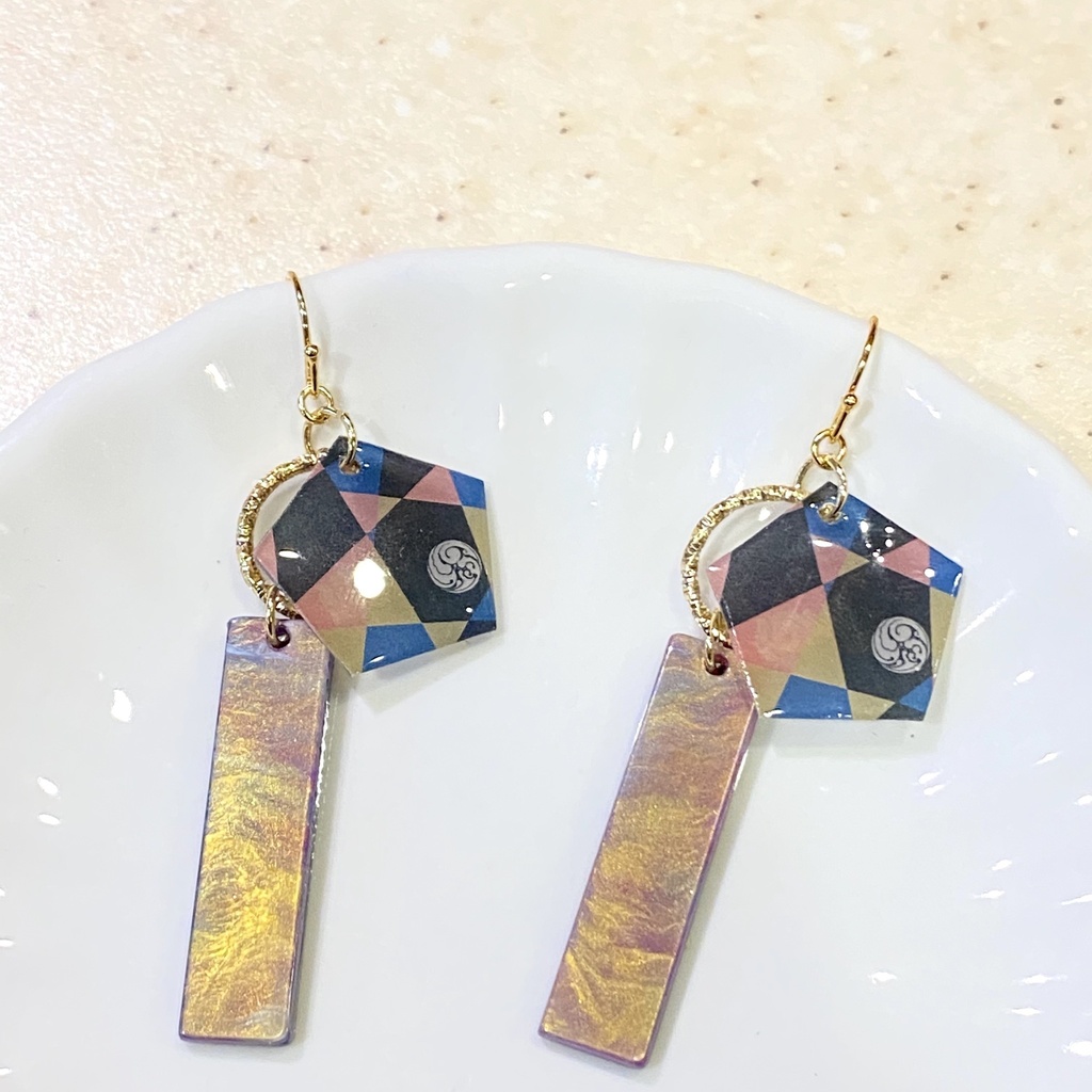 五角形ピアス Ver.2