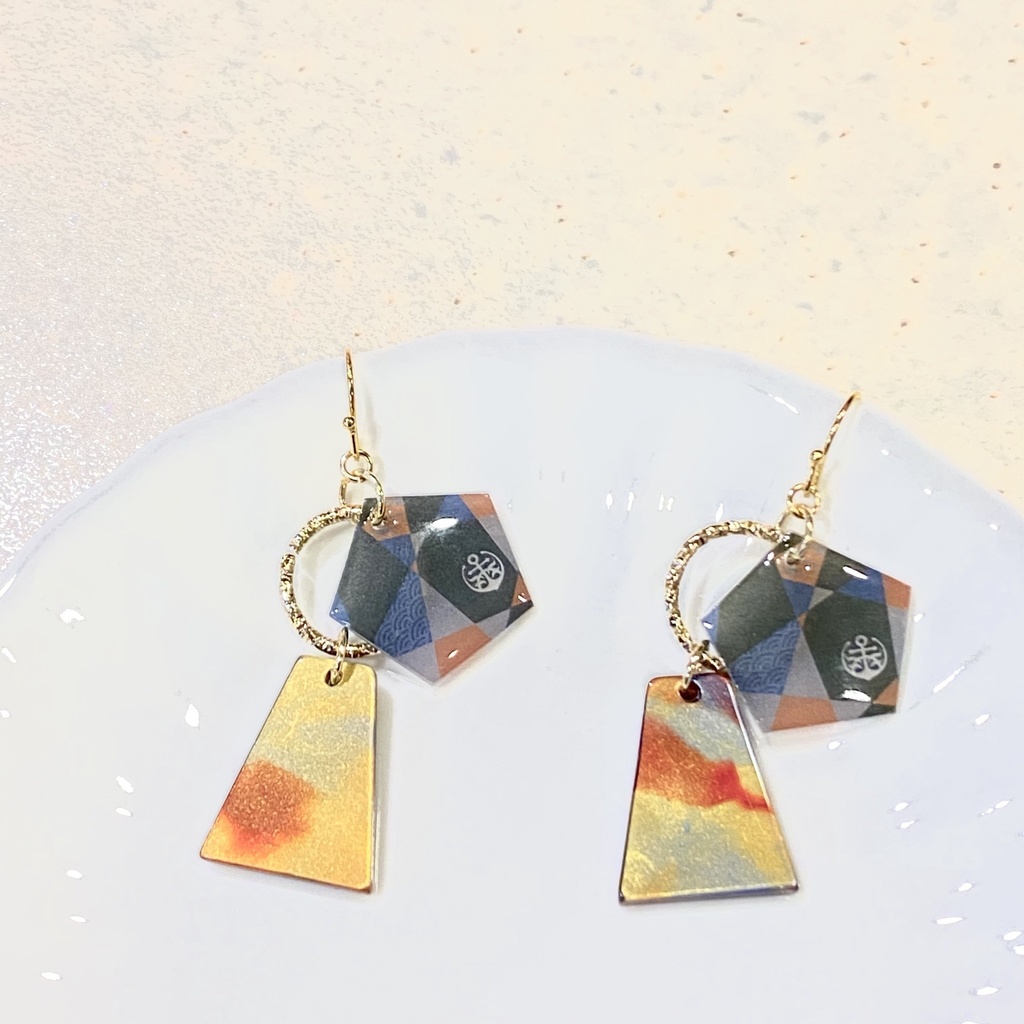 五角形ピアス Ver.2