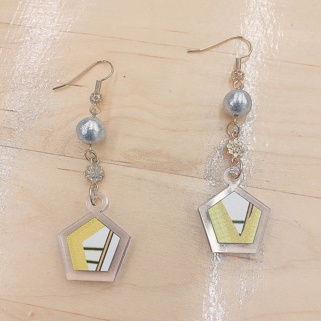 刀剣乱舞 五角形ピアス 第一弾