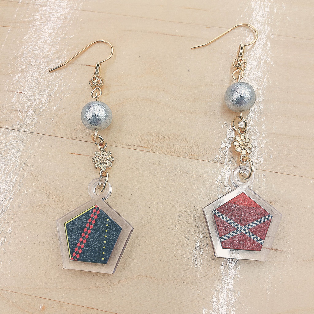 刀剣乱舞 五角形ピアス 第一弾