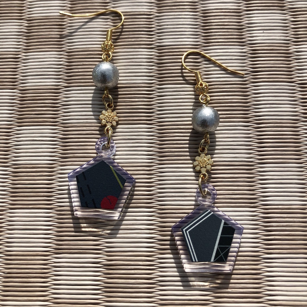 刀剣乱舞 五角形ピアス 第二弾