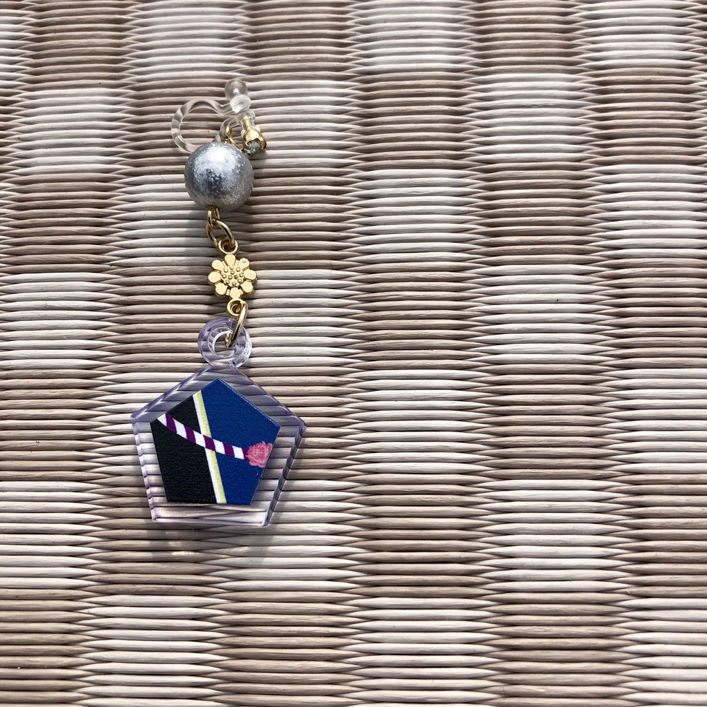 刀剣乱舞 五角形ピアス 第二弾