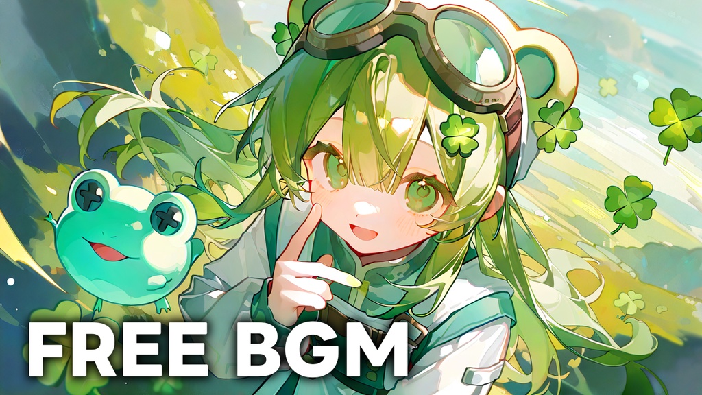 【フリーBGM】Little Hops and Hidden Keys【コミカル/かわいい/ほのぼの/日常/かっこいい】