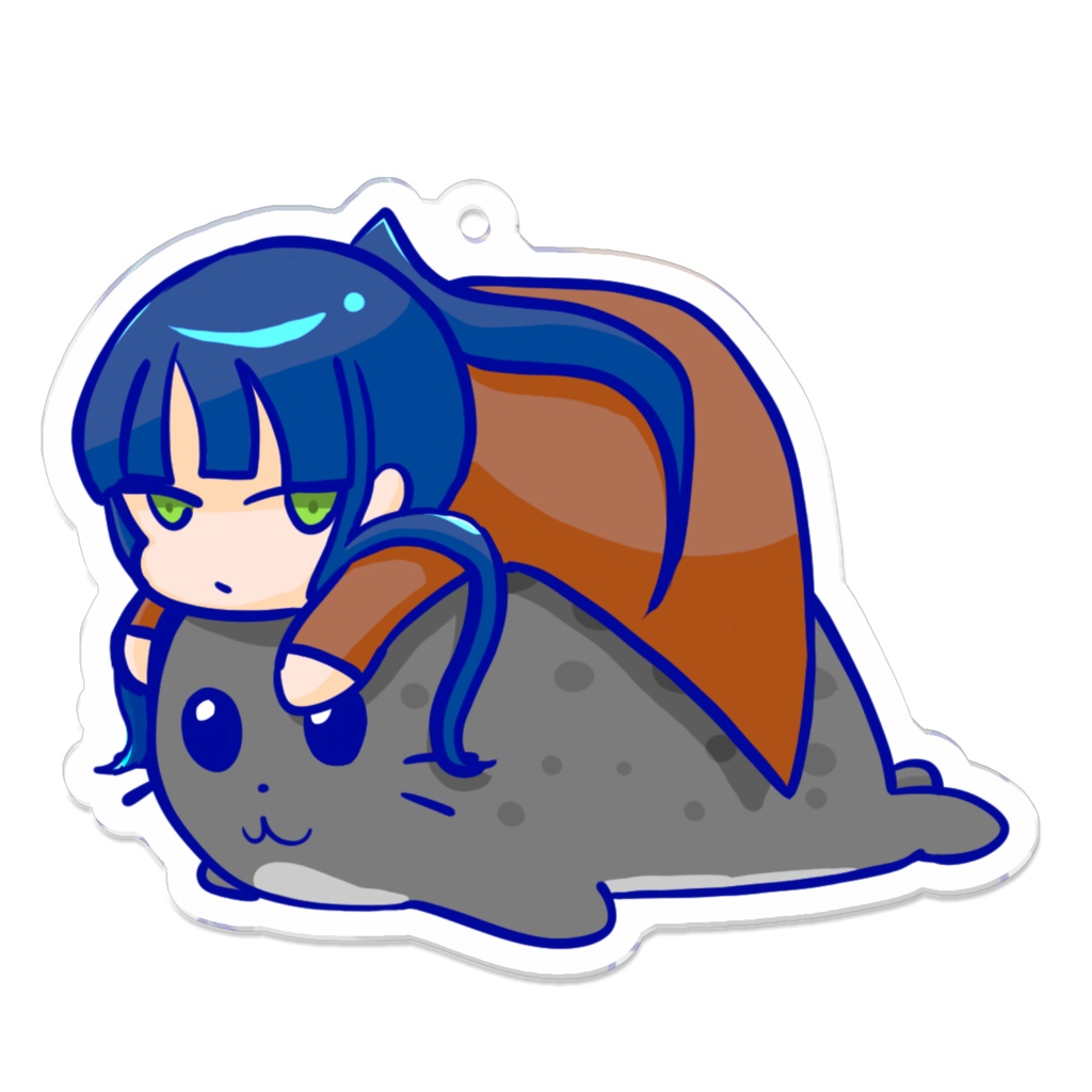 海豹の九石のせ
