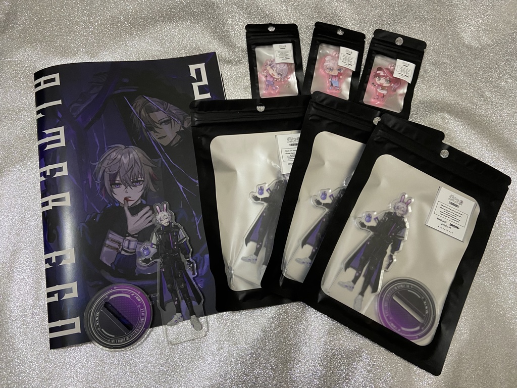 バチ肉ダイナーアクリルキーホルダー