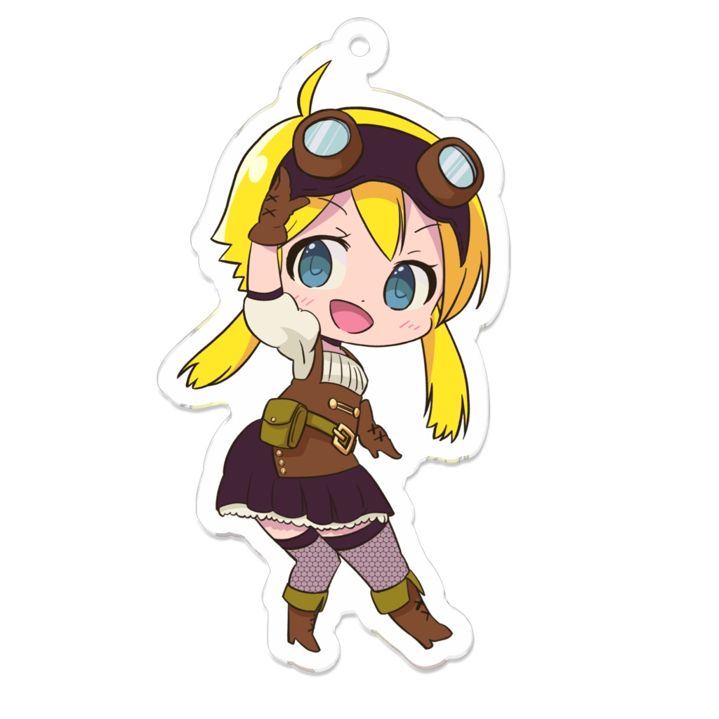 スチームエアロちゃんアクキー