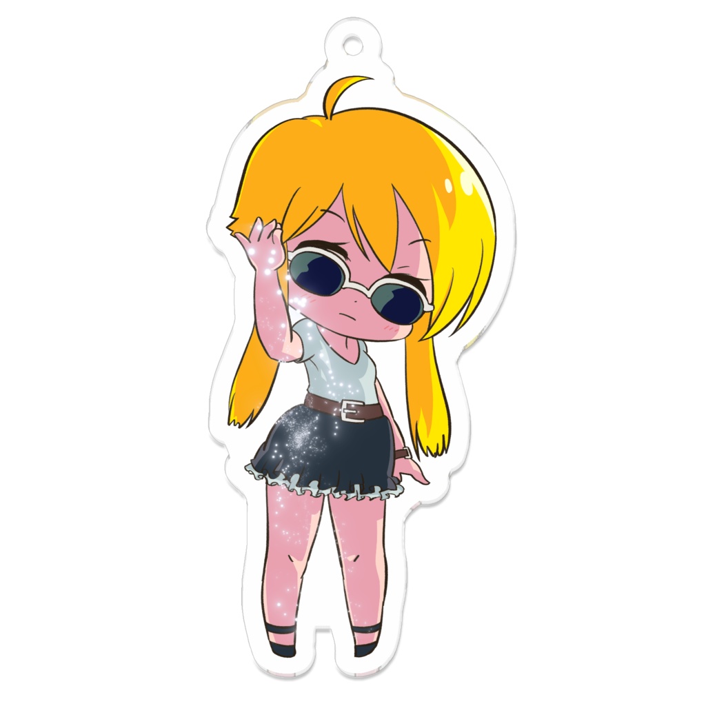 塩振りエアロちゃんアクキー